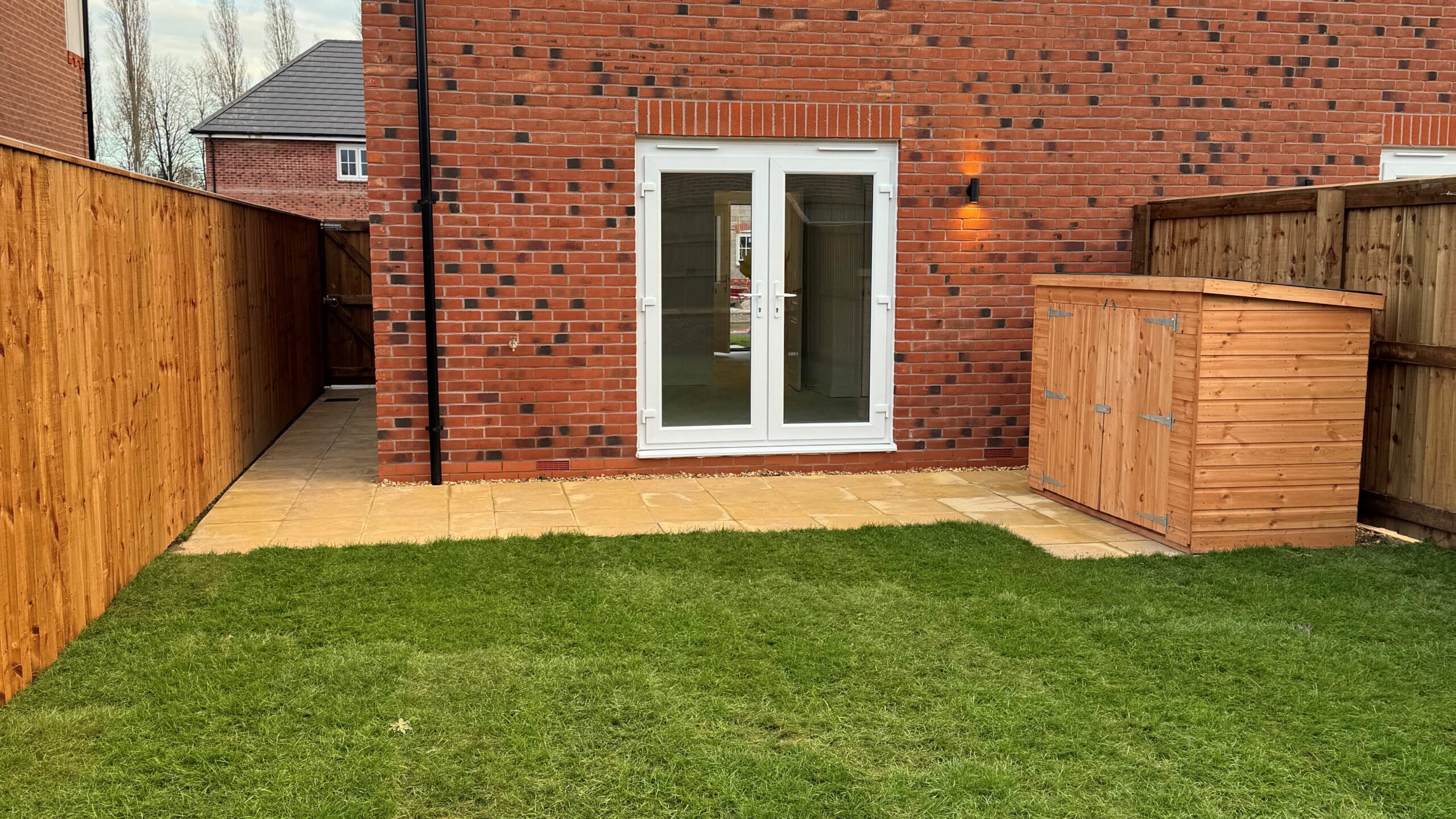 Back garden